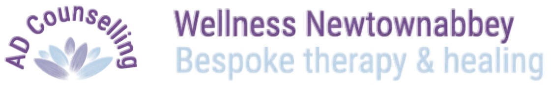 AD Counselling and Wellness, Newtownabbey, lotus flower logo